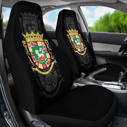 Puerto Rico Car Seat Covers (Set Of Two)
