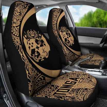 Tonga Polynesian Car Seat Covers Circle Style