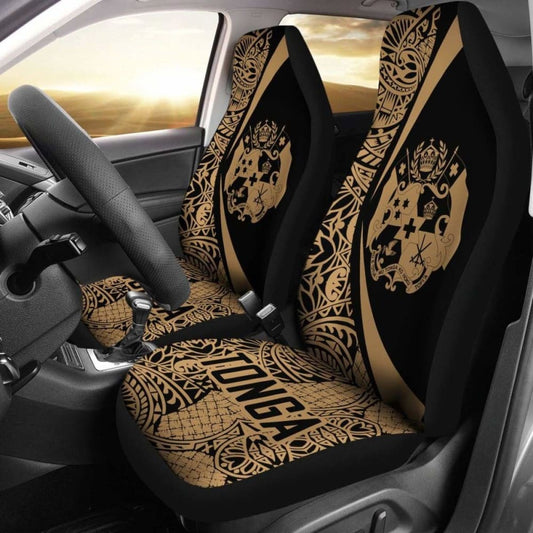 Tonga Polynesian Car Seat Covers Circle Style