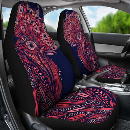 Artsy Rooster Car Seat Covers