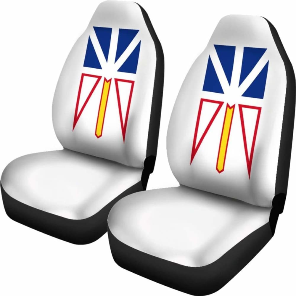 Canada Newfoundland & Labrador Flag Car Seat Covers
