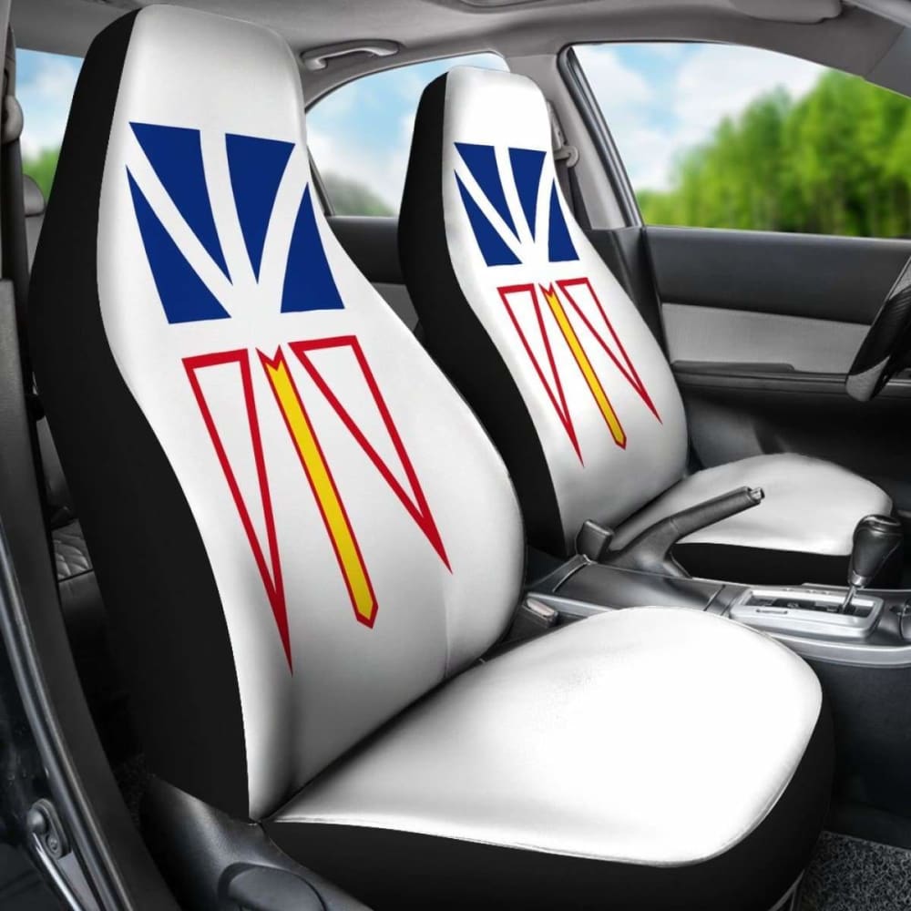 Canada Newfoundland & Labrador Flag Car Seat Covers