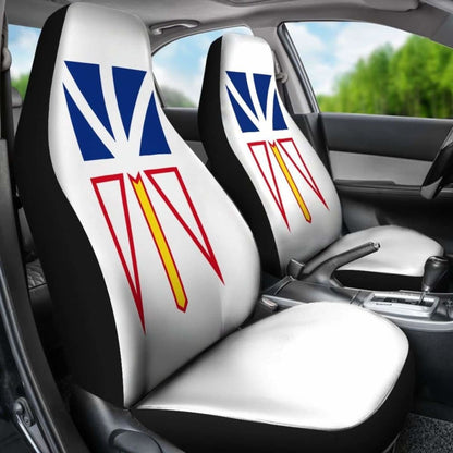 Canada Newfoundland & Labrador Flag Car Seat Covers
