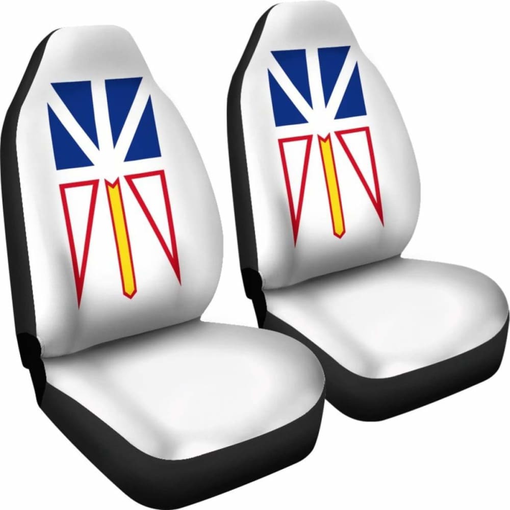 Canada Newfoundland & Labrador Flag Car Seat Covers