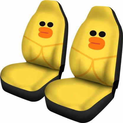 Yellow Chicken Seat Covers