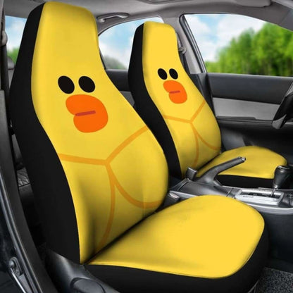 Yellow Chicken Seat Covers