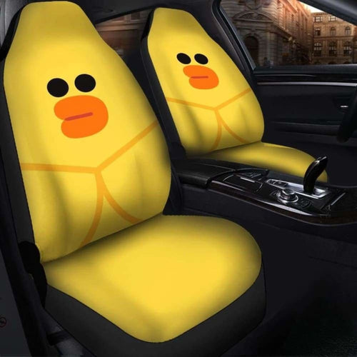 Yellow Chicken Seat Covers