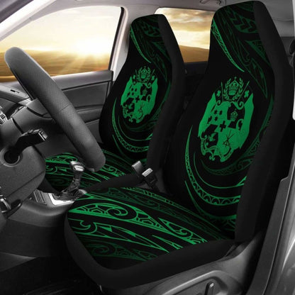 Tonga Car Seat Covers - \bGreen - Frida Style -