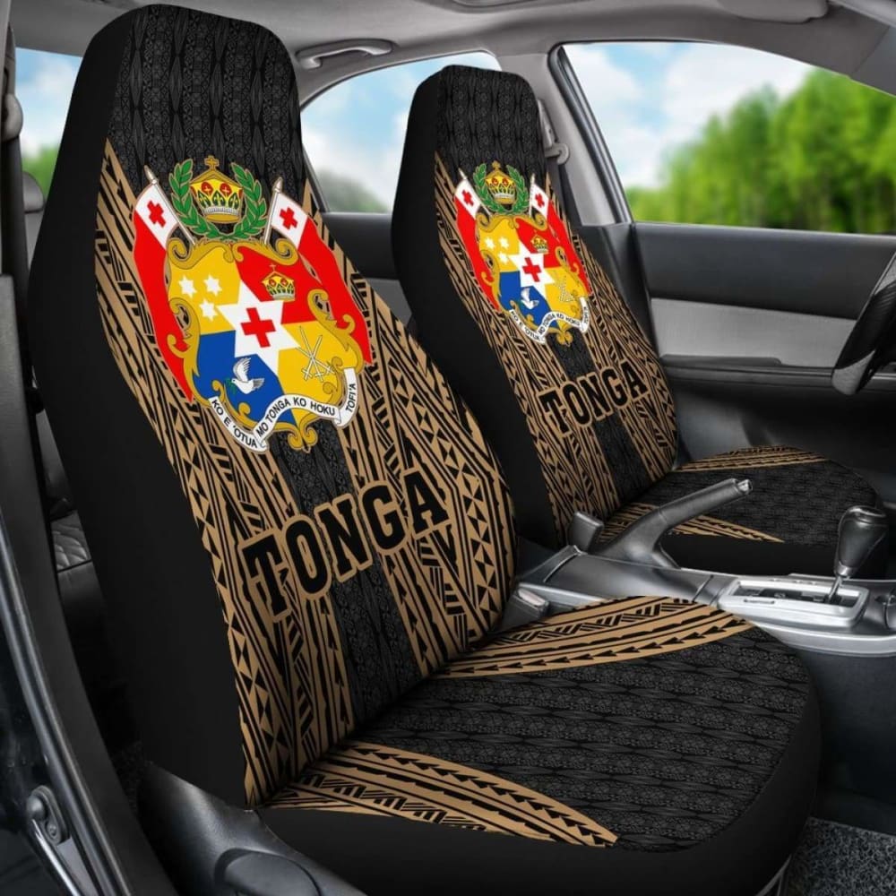 Tonga Polynesian Car Seat Covers Gladiator Style