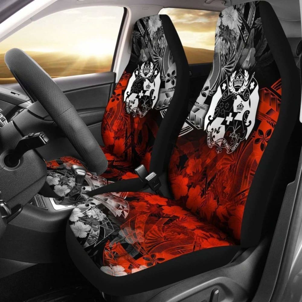 Tonga Polynesian Car Seat Cover - Vintage Polynesian Style -