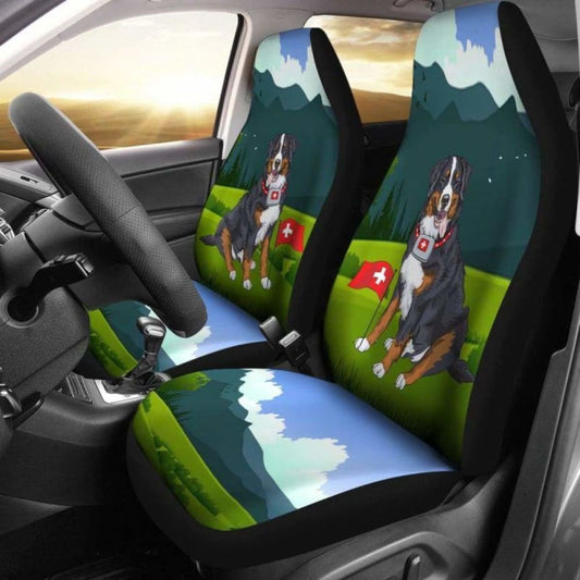 Switzerland Bernese Car Seat Covers
