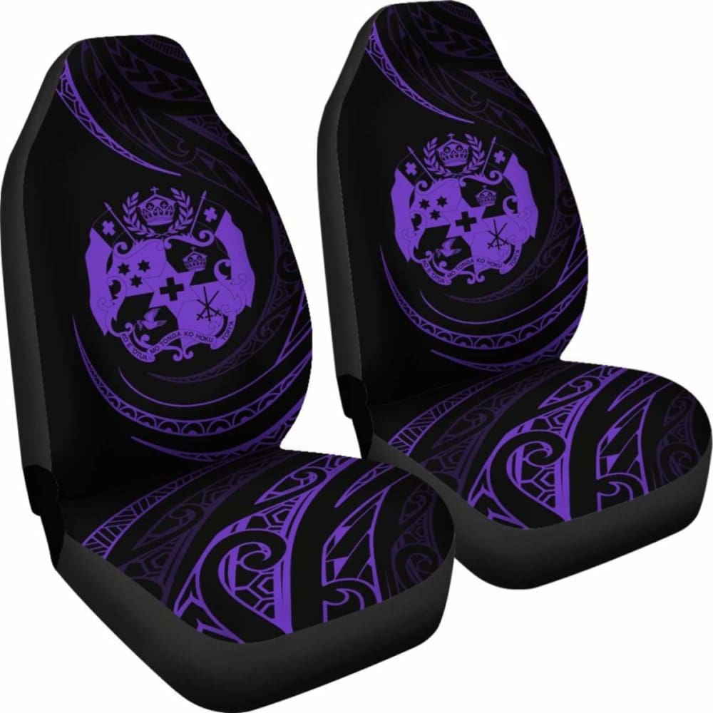 Tonga Car Seat Covers - \bPurple - Frida Style -