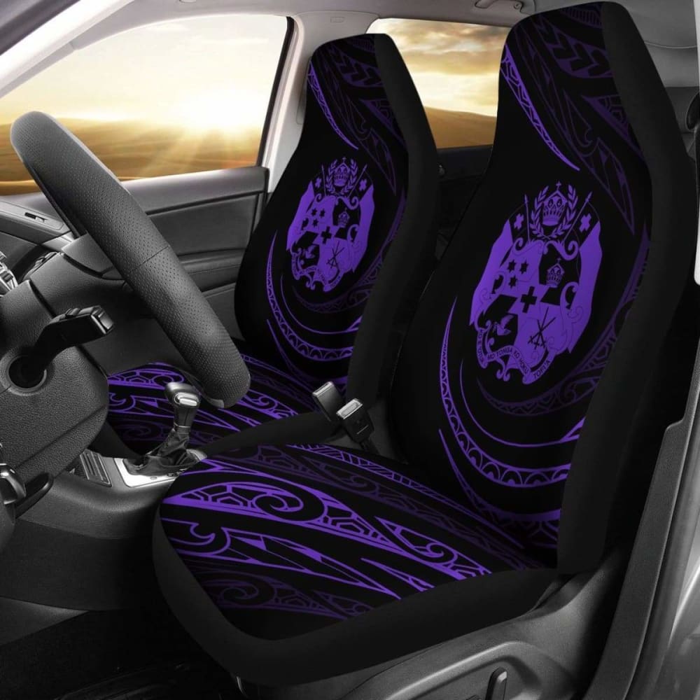 Tonga Car Seat Covers - \bPurple - Frida Style -