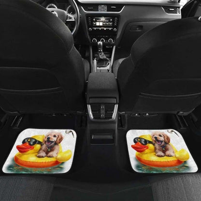 Dog And Duck Cute Funny Car Floor Mats