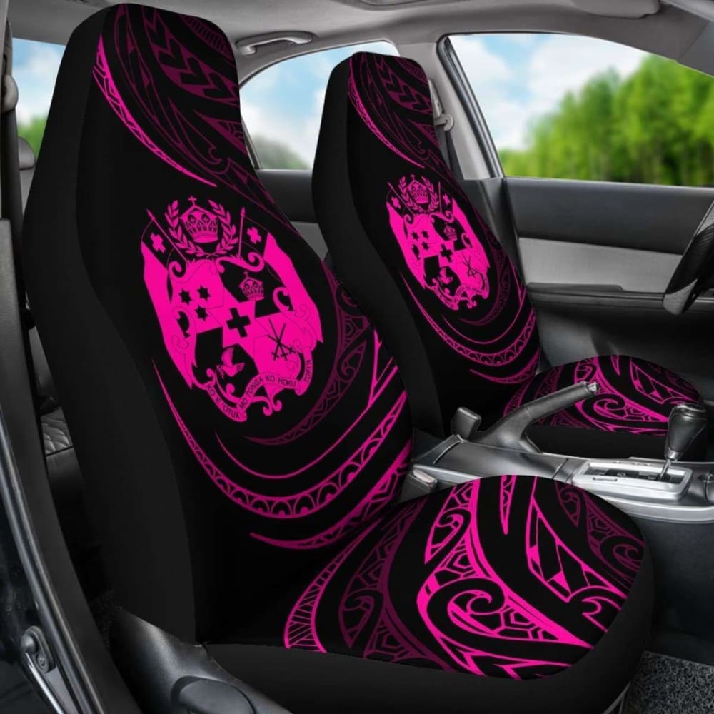 Tonga Car Seat Covers - \bPink - Frida Style -