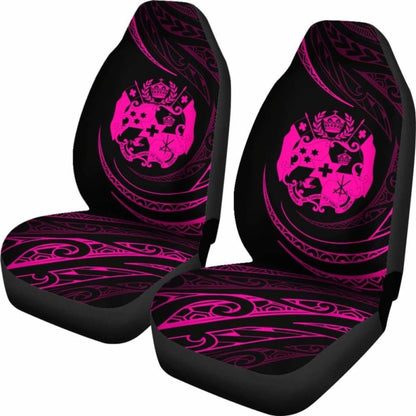 Tonga Car Seat Covers - \bPink - Frida Style -