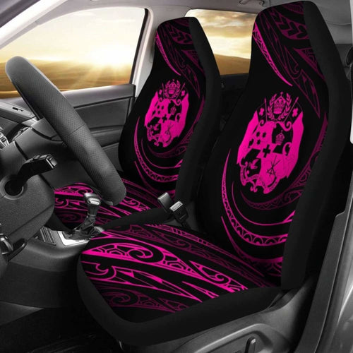 Tonga Car Seat Covers - \bPink - Frida Style -