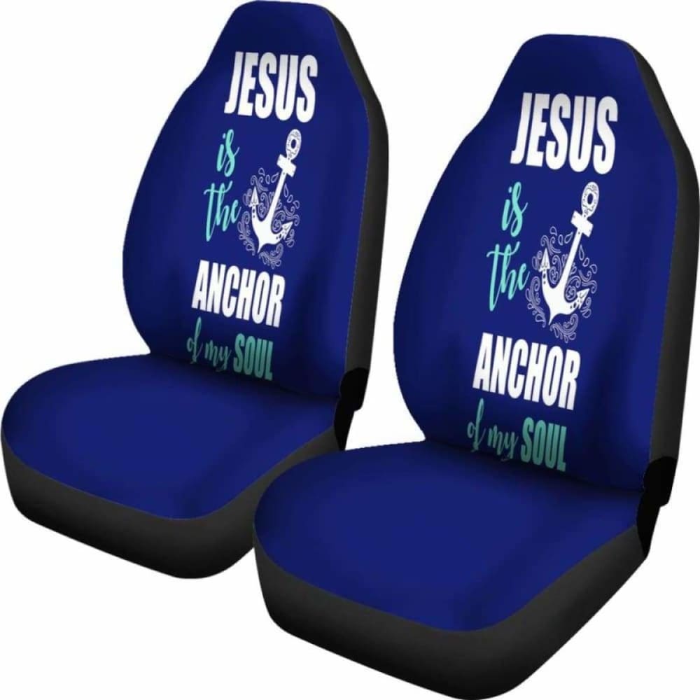 Np Jesus Is The Anchor Car Seat Cover