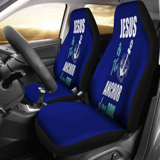 Np Jesus Is The Anchor Car Seat Cover