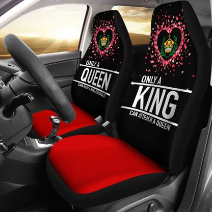 Tonga Car Seat Covers Couple Valentine Nothing Make Sense (Set Of Two)