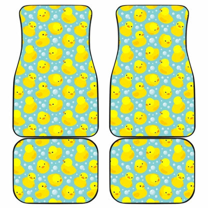 Duck Pattern Print Design  Front And Back Car Mats
