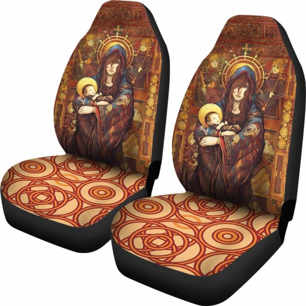 Christian Car Seat Covers Mary Mother Of Jesus
