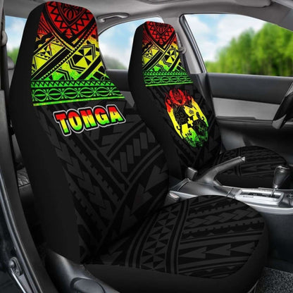 Tonga Polynesian Car Seat Covers Reggae -