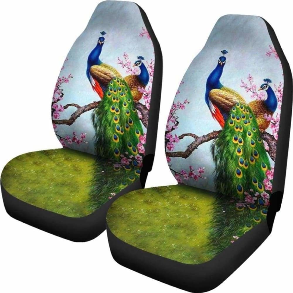 Peacock Car Seat Cover