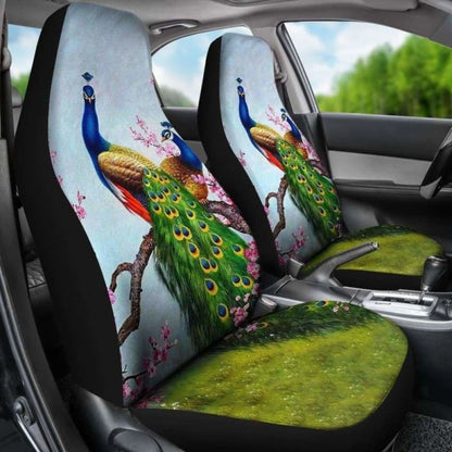 Peacock Car Seat Cover