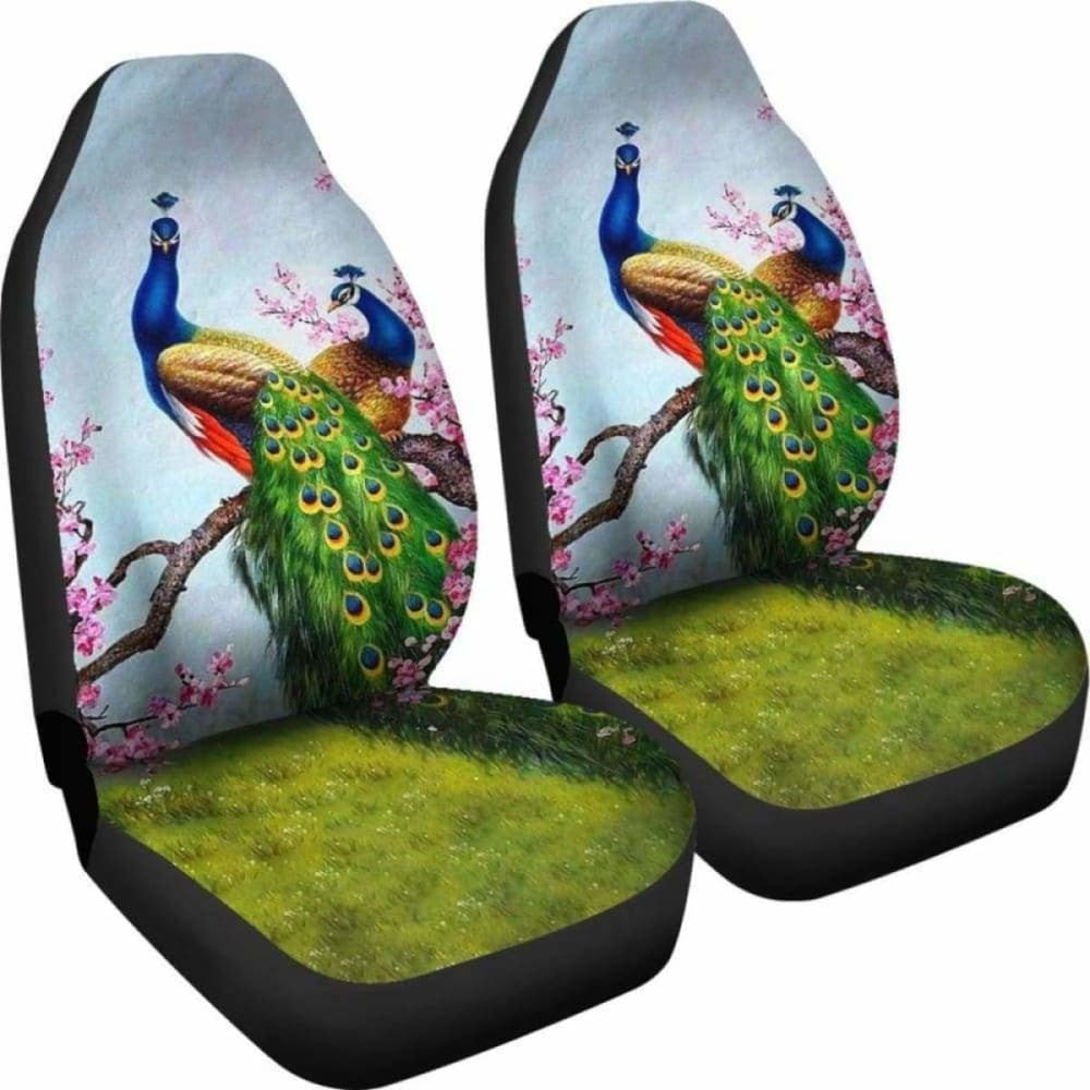 Peacock Car Seat Cover