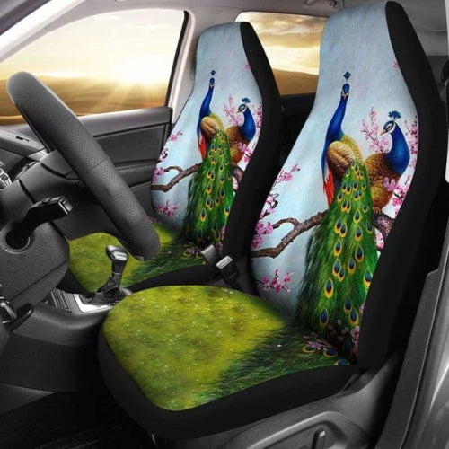 Peacock Car Seat Cover