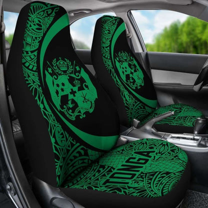 Tonga Polynesian Car Seat Covers Circle Style