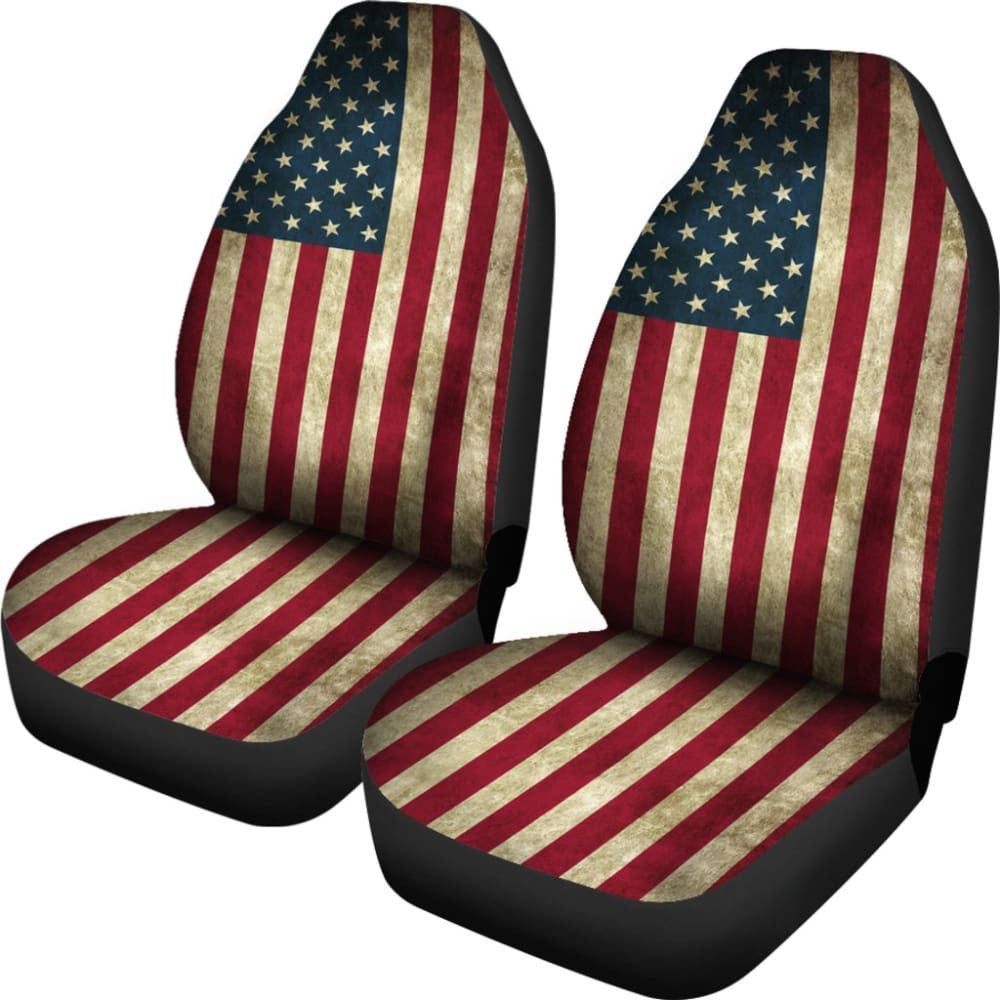 American Flag Inspired Car Seat Covers