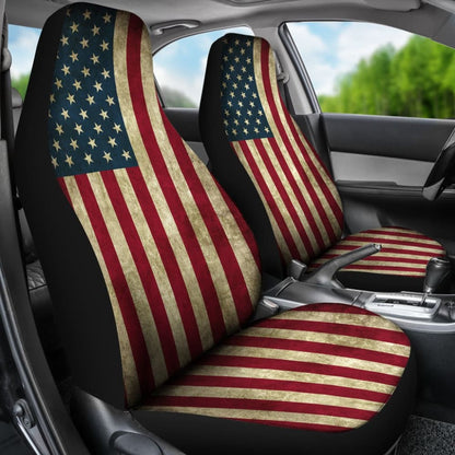 American Flag Inspired Car Seat Covers