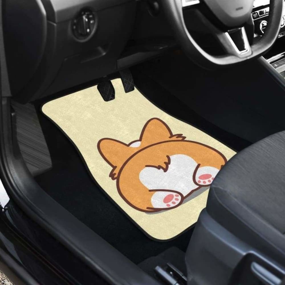 Corgi Butt So Cute Car Floor Mats