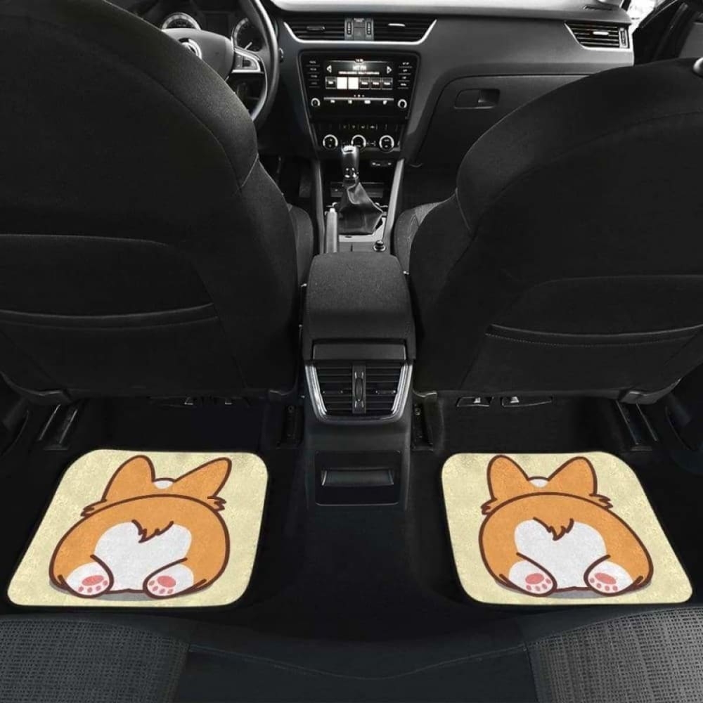 Corgi Butt So Cute Car Floor Mats