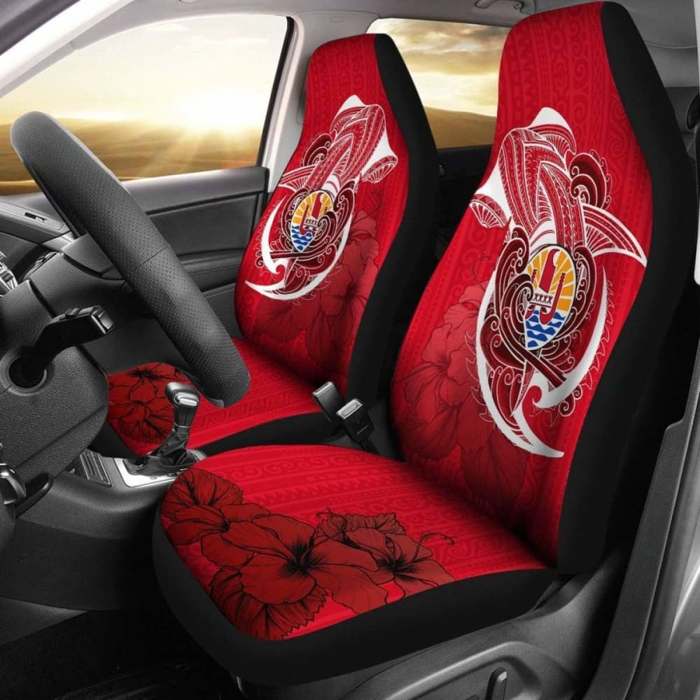 Tahiti Car Seat Covers Shark Coat Of Arms