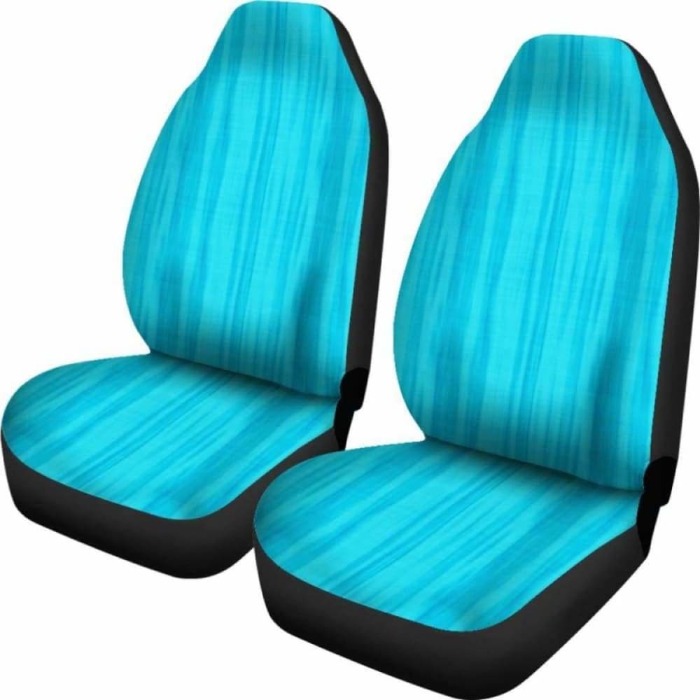 Bright Blue Tie Dye Car Seat Covers Seat Protectors