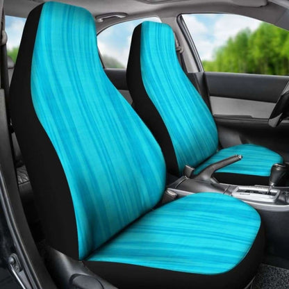 Bright Blue Tie Dye Car Seat Covers Seat Protectors