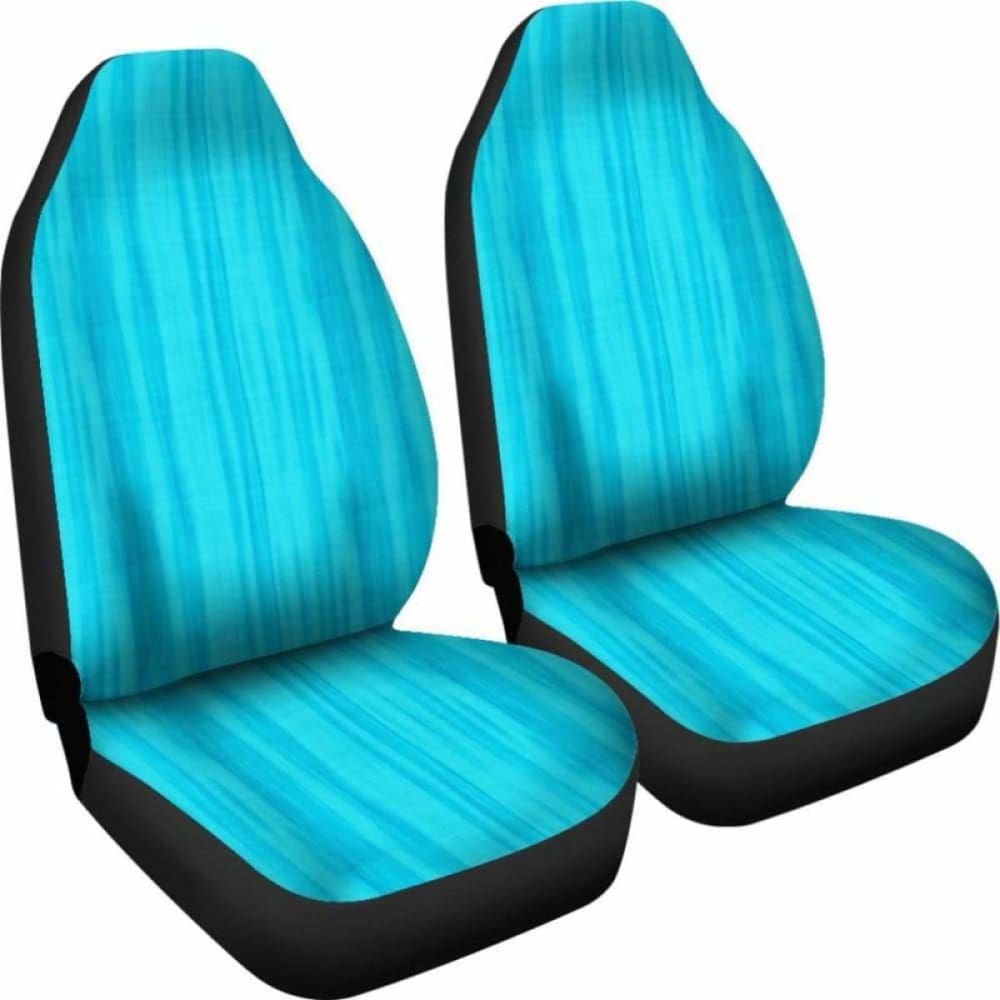 Bright Blue Tie Dye Car Seat Covers Seat Protectors