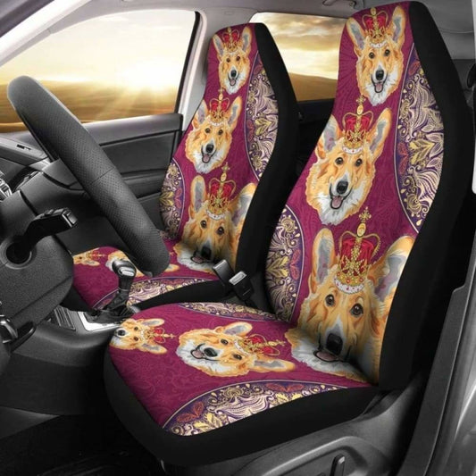 Corgi Car Seat Covers