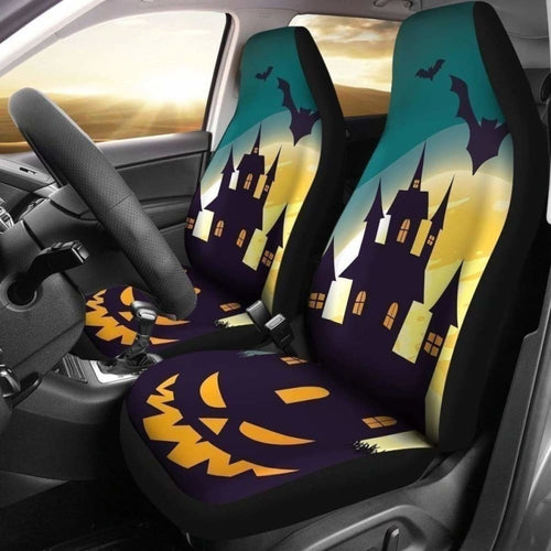 Castle Halloween Car Seat Covers