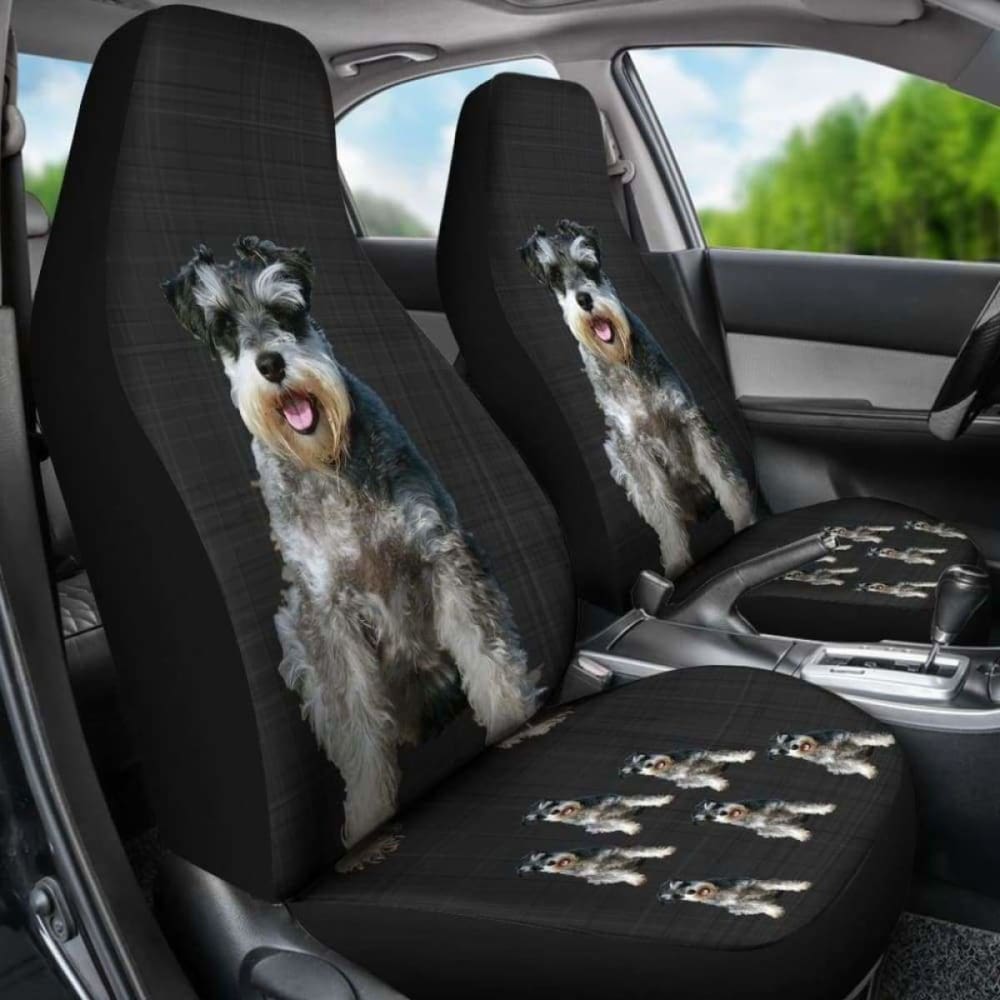 Schnauzer Car Seat Cover