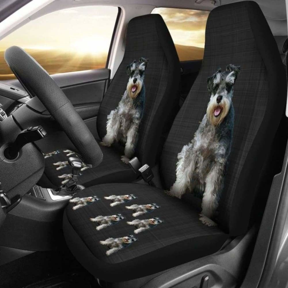 Schnauzer Car Seat Cover