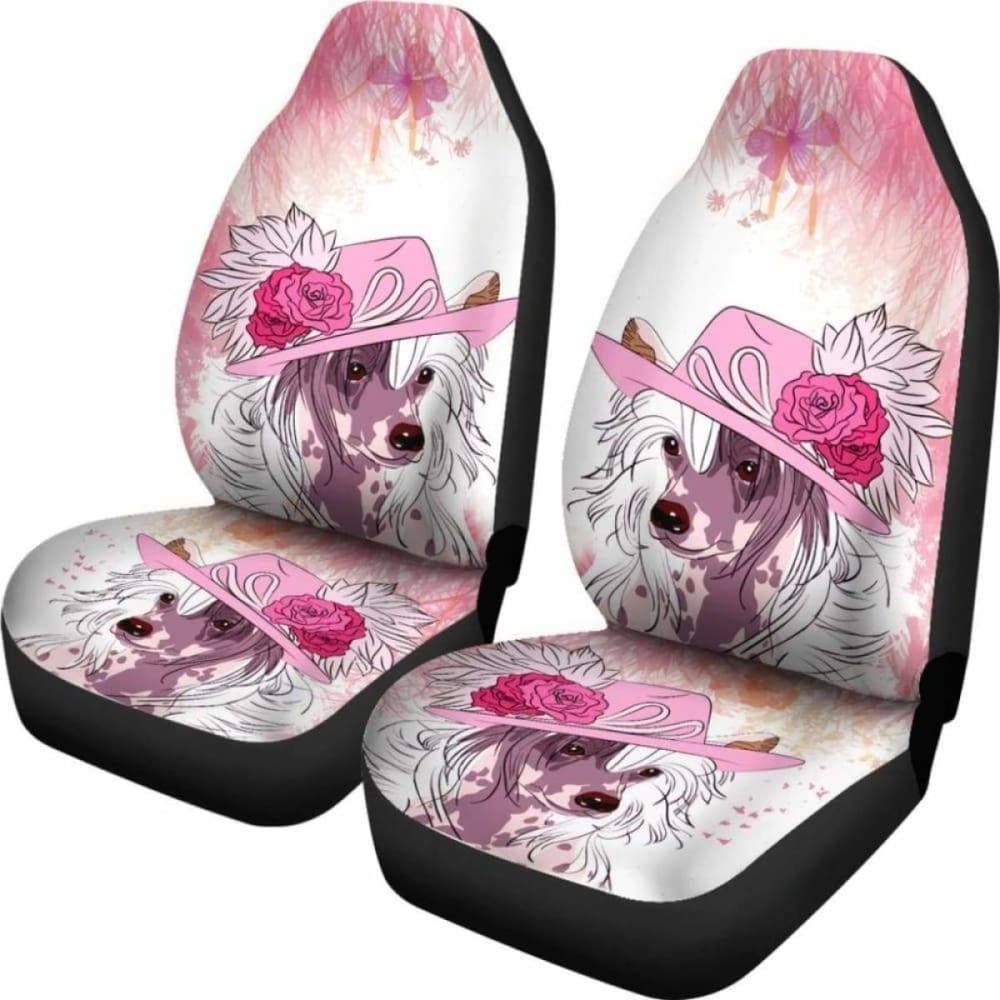 Chinese Crested Car Seat Covers