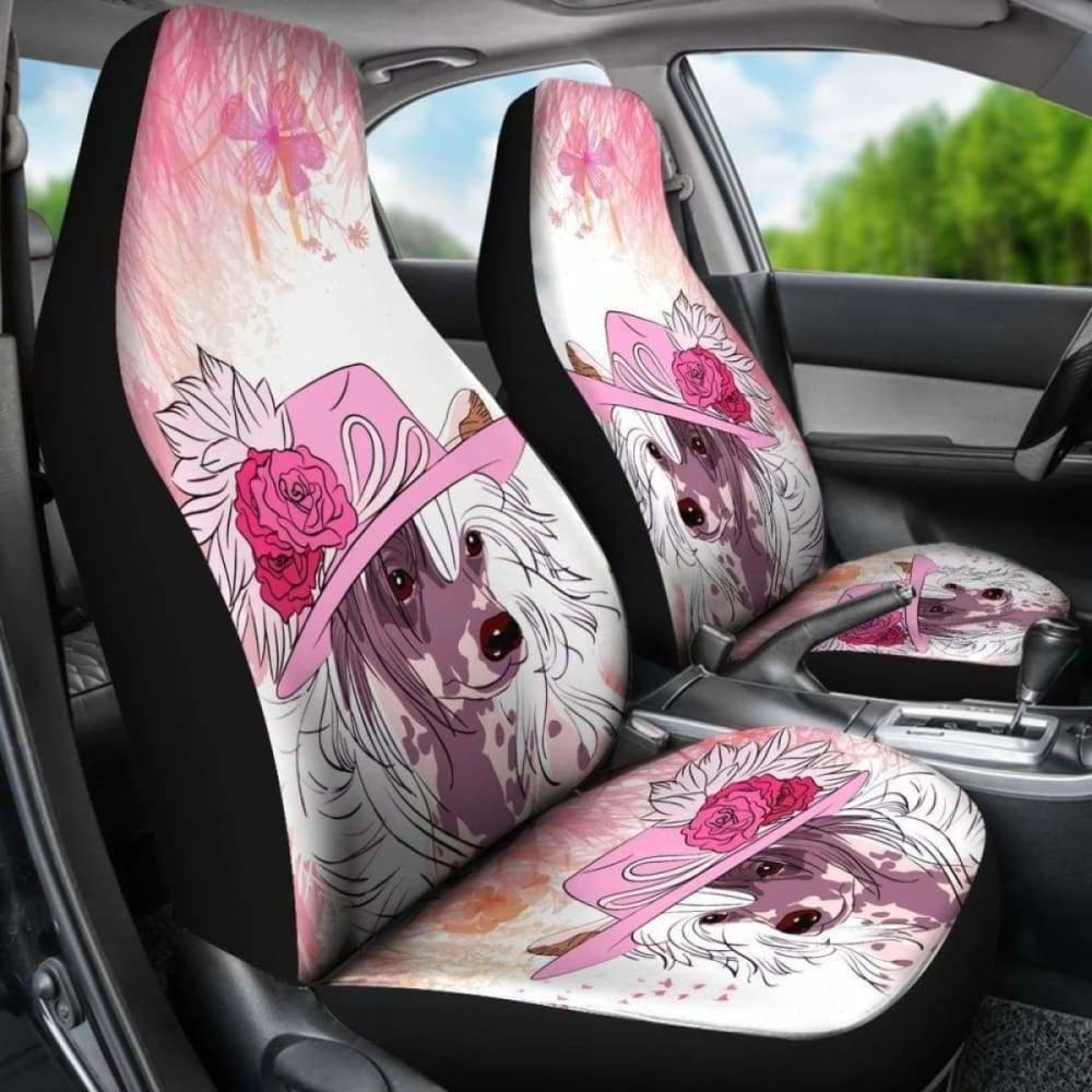 Chinese Crested Car Seat Covers