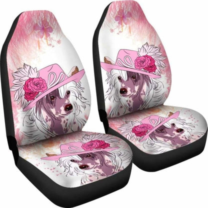 Chinese Crested Car Seat Covers