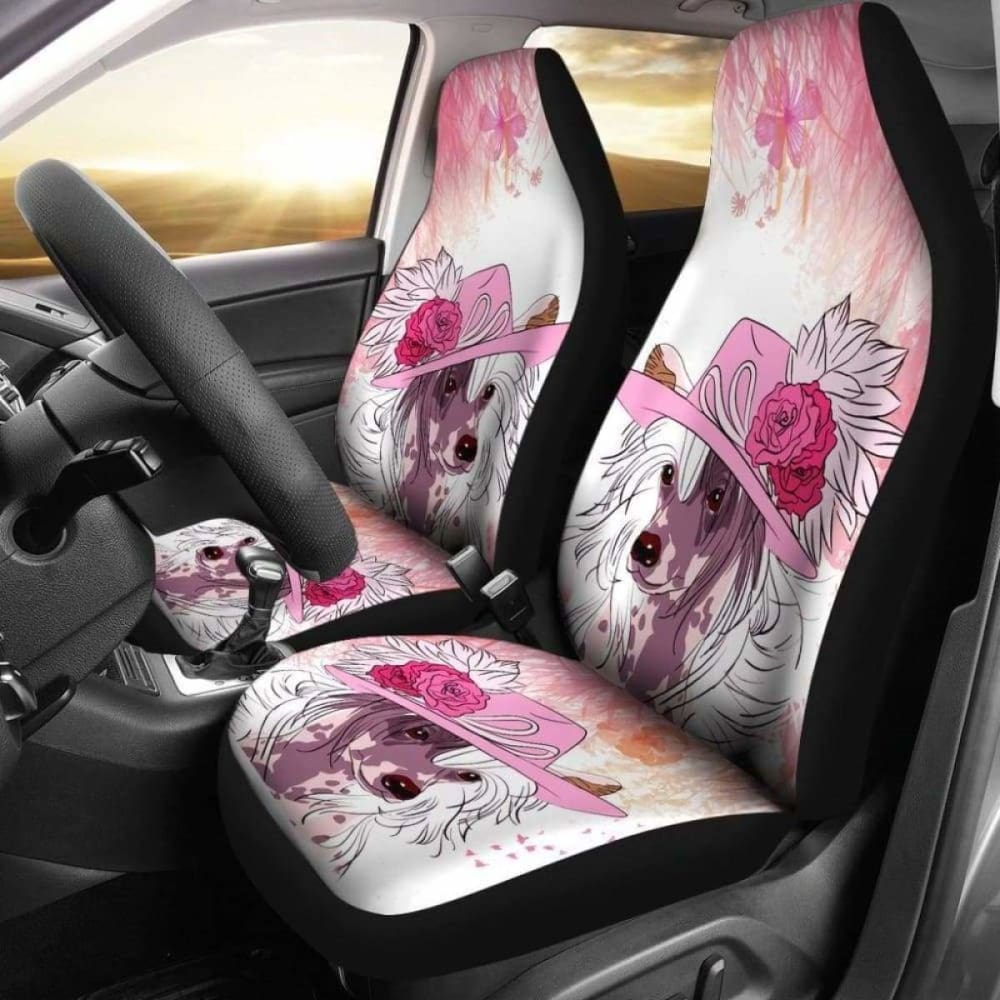 Chinese Crested Car Seat Covers