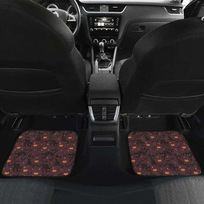 Black Cats Halloween Car Floor Mats