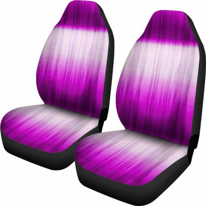 Purple Tie Dye Car Seat Covers